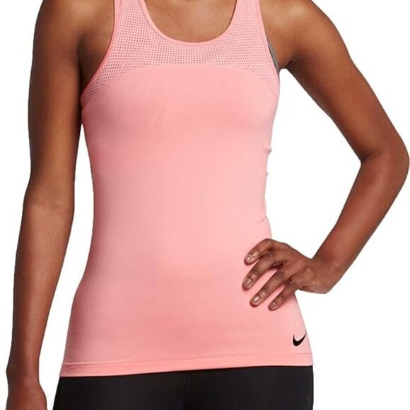 Nike Tops - Nike Women's Pro Hypercool Tank Top in Pink - Size Large